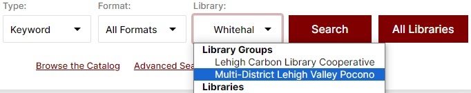 Multi-District Search Dropdown 2