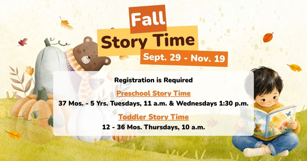 26 Fall Story Time Post